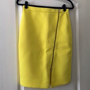 J Crew Zip Pencil Skirt, Never worn